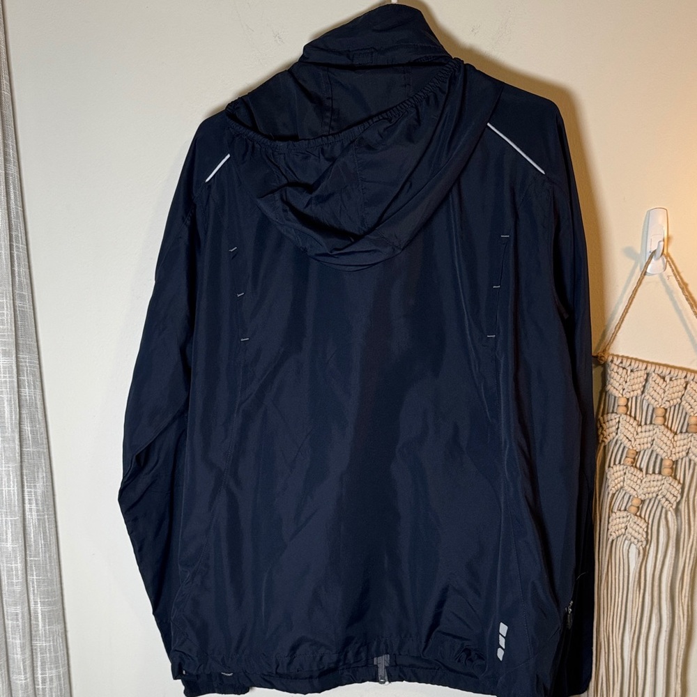 NEW Jeep Men's Dark Blue Windbreaker M - Picture 4 of 4